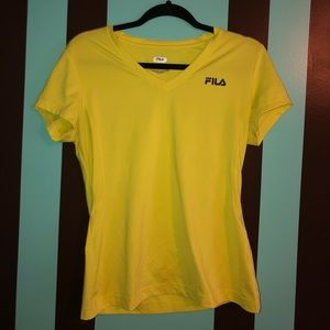 Yellow Workout Shirt
